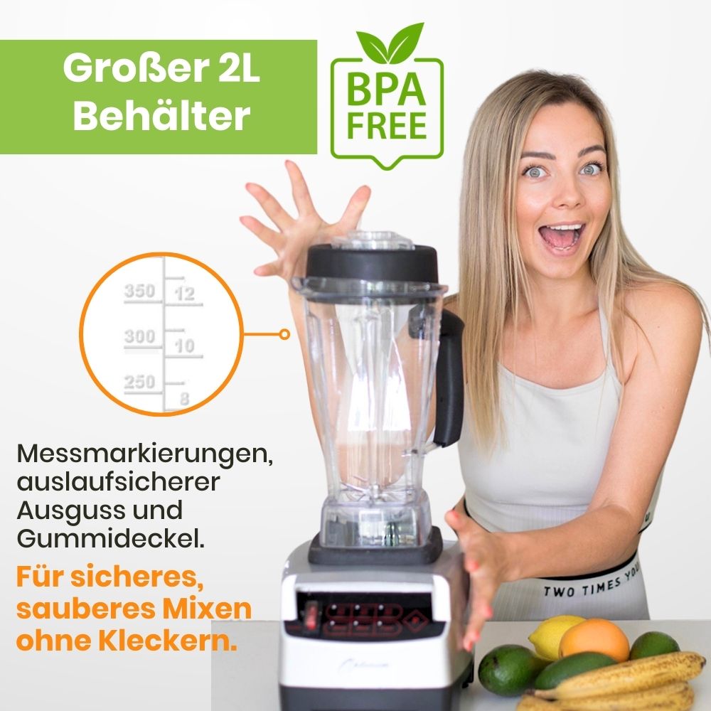 
                  
                    optimum 9200A standmixer hochleistungsmixer blender 2l behälter bpa freo
                  
                